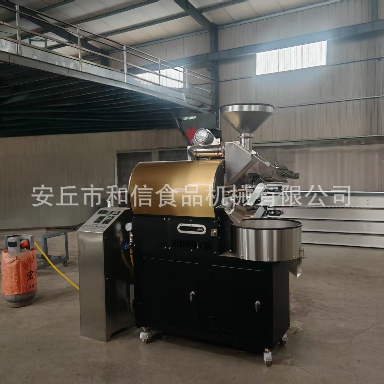Fuente fabricantes de granos de café secador de alta calidad gas calefacción granos de café tostador de varias especificaciones