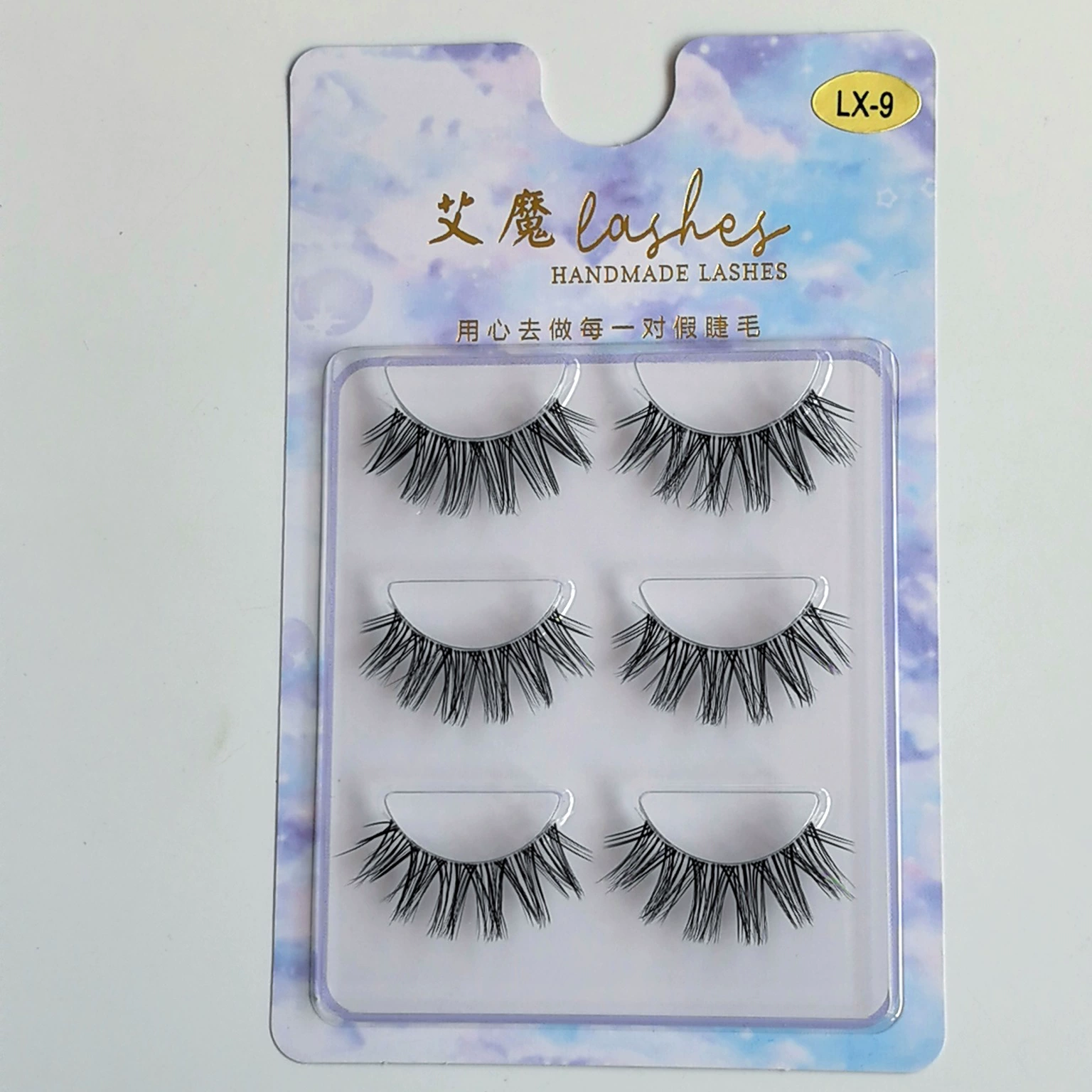 Прозрачные стебли, мягкие и тонкие стебли, наlashes, естественно густые перекрёстные имитации тайского макияжа Чистая лента ресниц