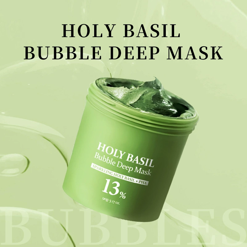 Глубокая пузырьковая маска с божественным базиликом (Holy Basil Bubble Deep Mask)
