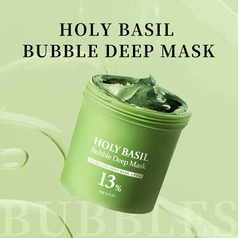 Глубокая пузырьковая маска с божественным базиликом (Holy Basil Bubble Deep Mask)
