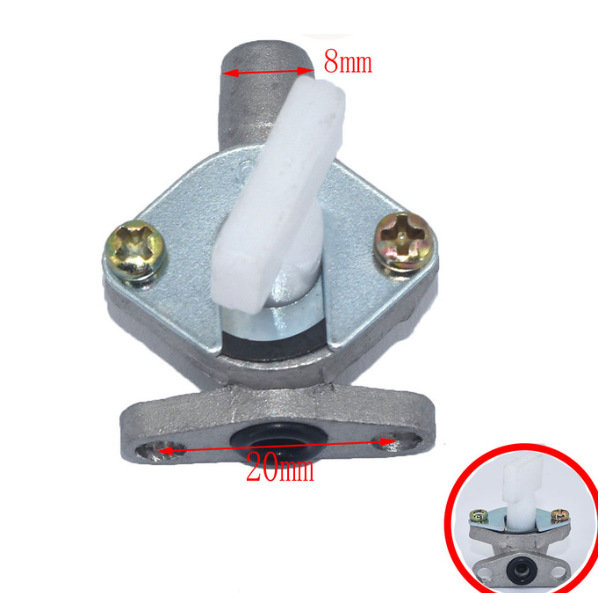 Accesorios de modificación de motocicleta interruptor scooter interruptor de aceite interruptor de tanque de combustible interruptor de circuito de aceite olla de aceite interruptor de Tanque de combustible auxiliar