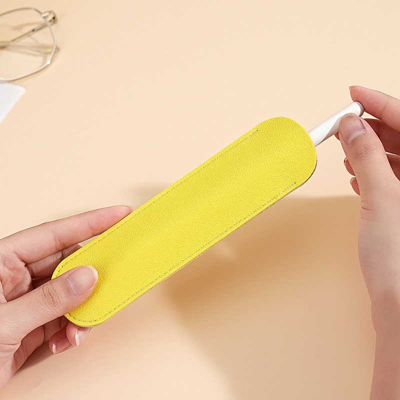 Bolsas de bolígrafo de cuero de color bolsas de bolígrafo