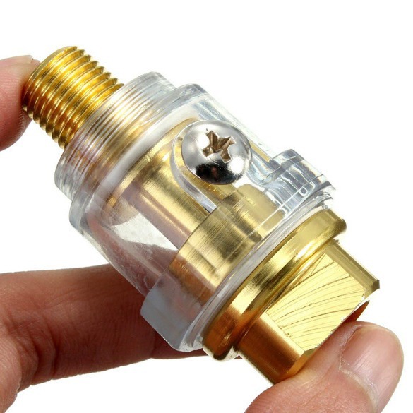 Suministro de engrasador de hierro con rosca de 1/4, mini engrasador, accesorios para herramientas neumáticas