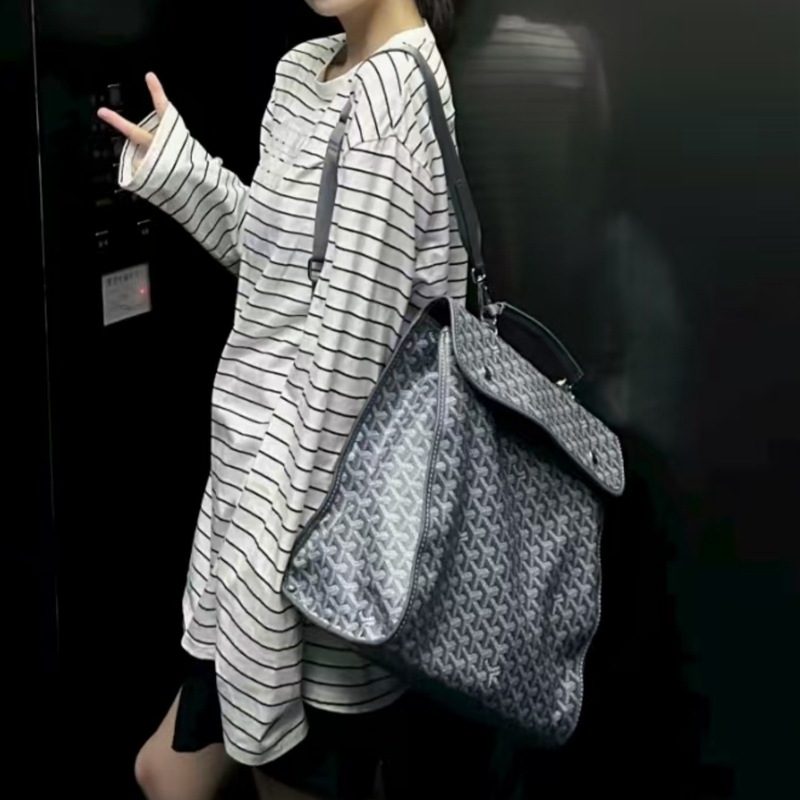 2025新款戈雅双肩狗牙包 休闲通勤大容量 男女同款背包单肩包|undefined