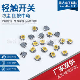 轻触开关  防尘开关  侧按中龟  厂家直销智能防水遥控