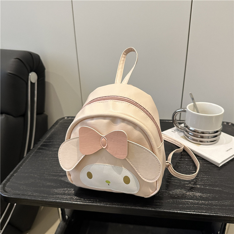 Bolso de hombro portátil con lazo de moda de alta gama 2025 nuevo bolso de hombro de todo fósforo con costuras frescas de dibujos animados lindo