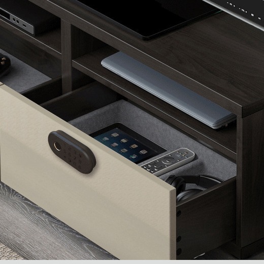 Cerradura de cajón de huellas dactilares contraseña inteligente armario cerradura armario puerta cerradura zapato gabinete antirrobo de almacenamiento