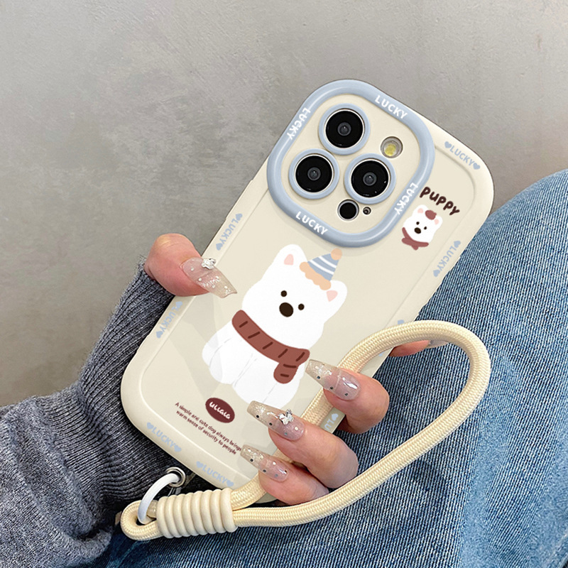 Cute West Highland Mobile Phone Case for Huawei NOVA13 Women's All-inclusive Mate60 Creative Nova9 Vitality Edition