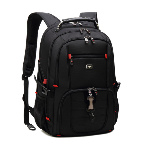 Cross-border payment USB charging multi-functional dual-shoulder bag waterproof and wear-resistant dual-shoulder backpack large capacity nylon business bag