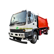 ISUZU 12 cbm compressed garbage truck ʮ12ѹ