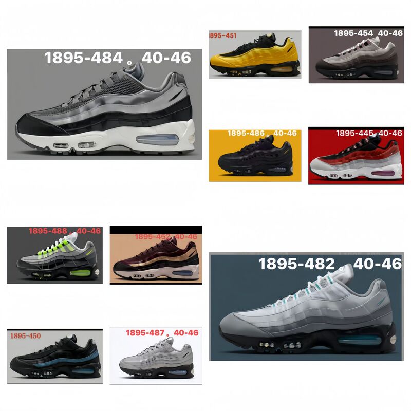 Max95 Air-Cushioned Running Shoes for Men and Women, Available in Multiple Colors, Breathable and Shock-Absorbing Running Shoes, Factory Direct Supply, Cross-Border Wholesale Shoes Max95 Air-Cushioned Running Shoes for Men and Women, Available in Multiple Colors, Breathable and Shock-Absorbing Running Shoes, Factory Direct Supply, Cross-Border Wholesale Shoes