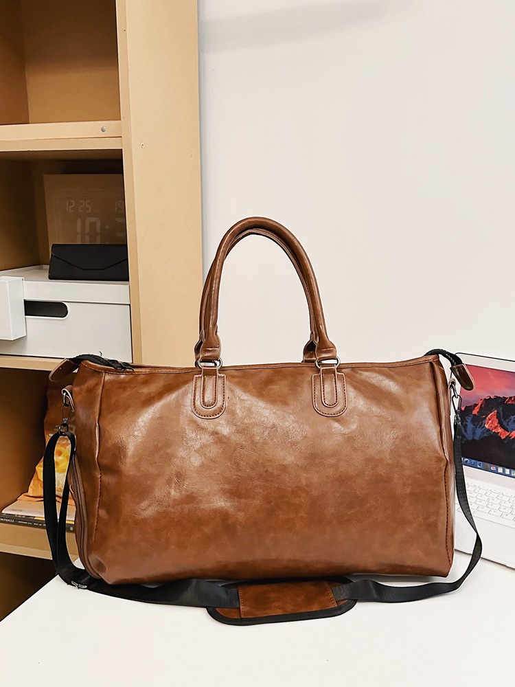 Pu bolsa de viaje gran capacidad fitness bolsa moda equipaje bolsa viaje corto equipaje bolsa deportes yoga almacenamiento