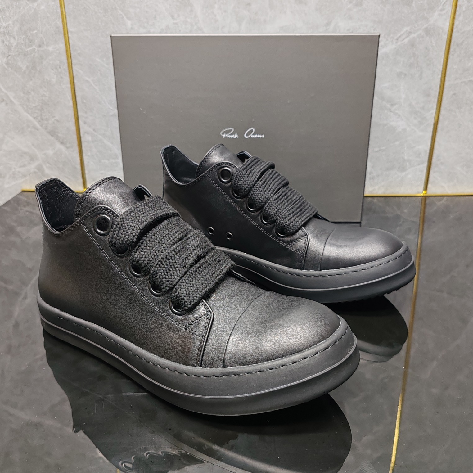 Black low fashionable trend casual universal shoelaces