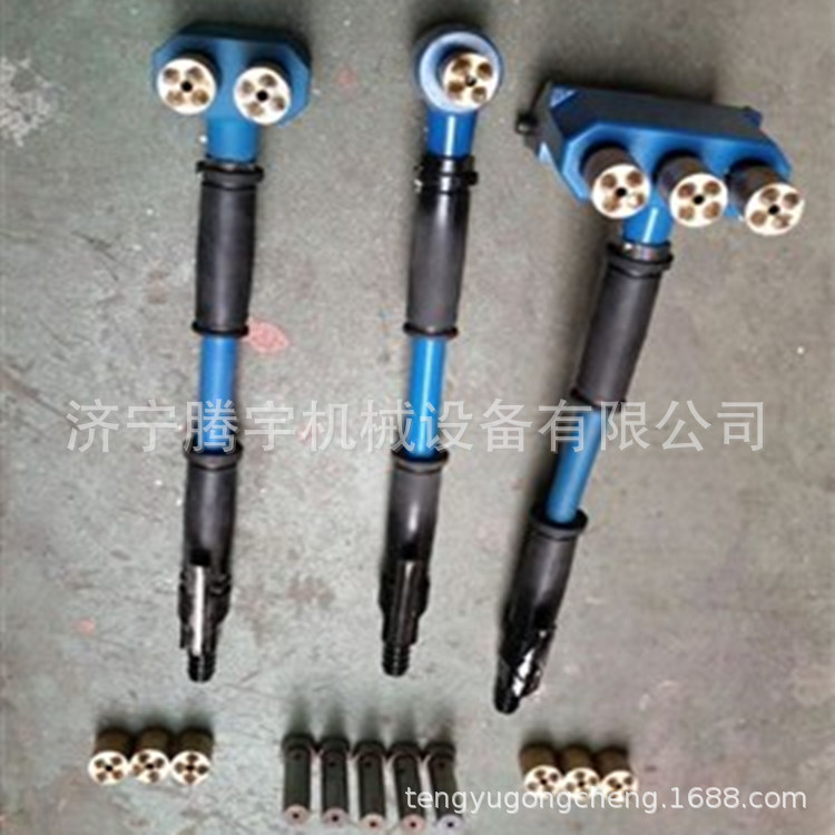 海南3头手持式强力凿毛机 单头气动凿毛机 双头凿毛锤