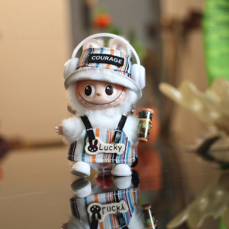[Only Clothes] New Fourth Generation Baby Clothes Bottom Password 4.0 Labubu Mini Version 10cm Doll Clothes