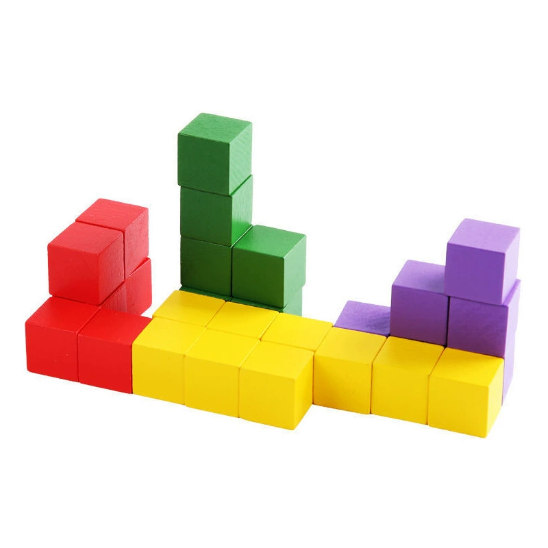 Children's constructor, three dimensional brainteaser, intellectual toy for training, cube for teaching maths, teaching aids