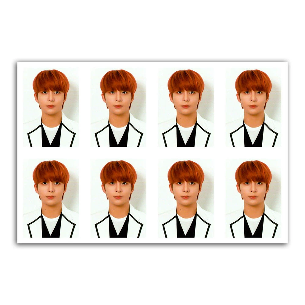 ATeez 2-й Atiny Fankit периферия Сертификат Фото Фото Паспортные фотографии