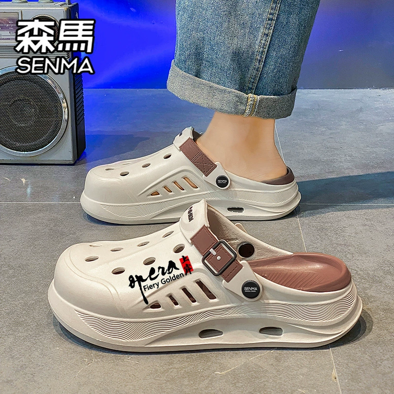 Семир мужские летние нескользящие домашние/slippers для выхода на улицу, спортивные пляжные сандалии
