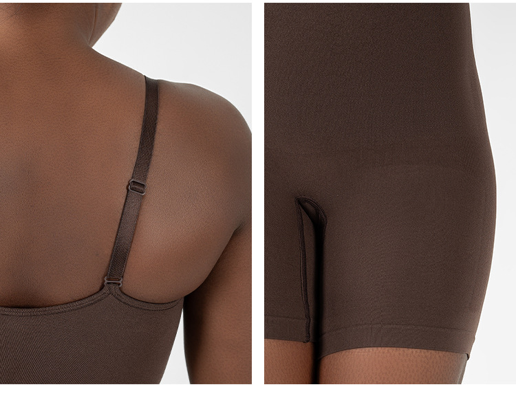 Seamless Bodysuit Shapewear Tummy Control And Butt Lifting Shaper_voghion.com