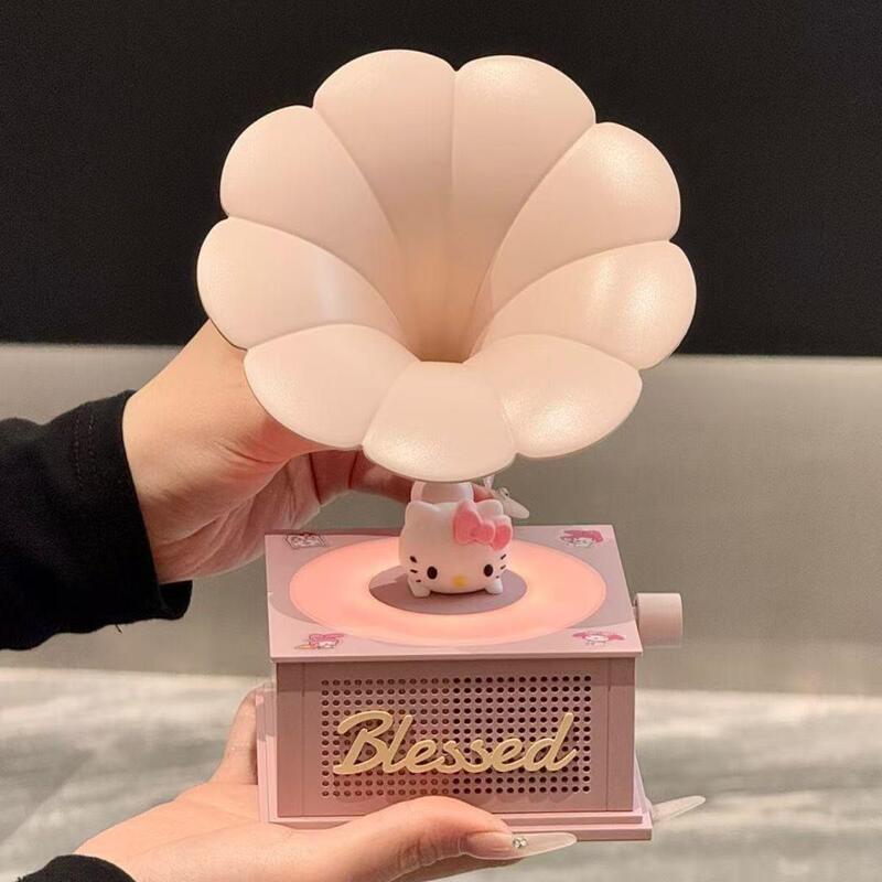 ハローキティ レトロ Bluetooth スピーカー 小型 新しい KT 猫オーディオ 誕生日プレゼント 女の子の親友へ|undefined
