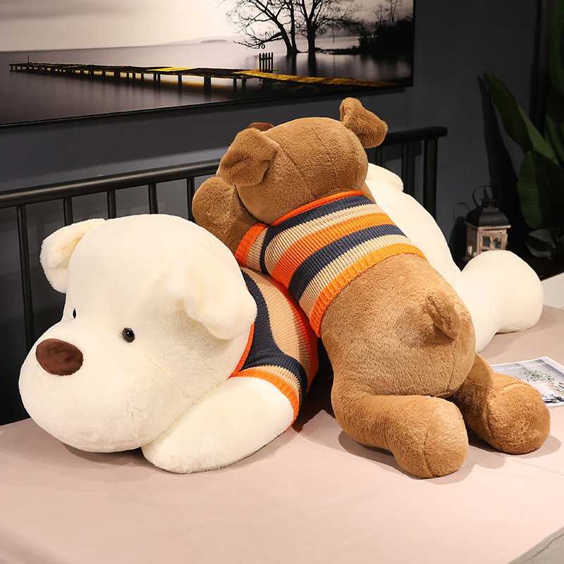 Sweater Dog Doll Oversized Dog Husky Plush Toy Cartoon Long Cushion to Pacify Accompanying