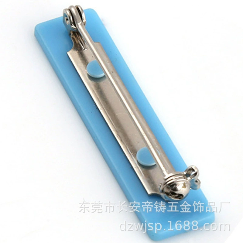 Источник для синей пластиковой основы безопасности булавка задняя часть двухсторонняя прозрачная основа пластиковая безопасная булавка