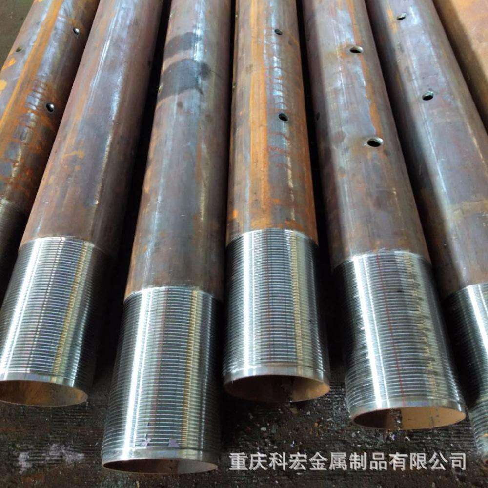 重庆四川超前小导管 锁脚注浆管规格型号 中空注浆锚杆 钢花管厂