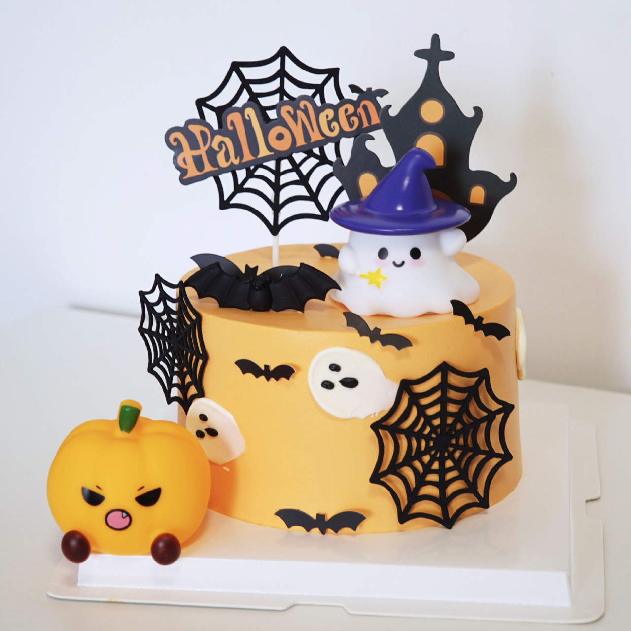 Christmas Pumpkin Lantern Ghost Light Star Cartoon Night Light Bedside Bedroom Birthday Cake Decoration Ornaments Wholesale