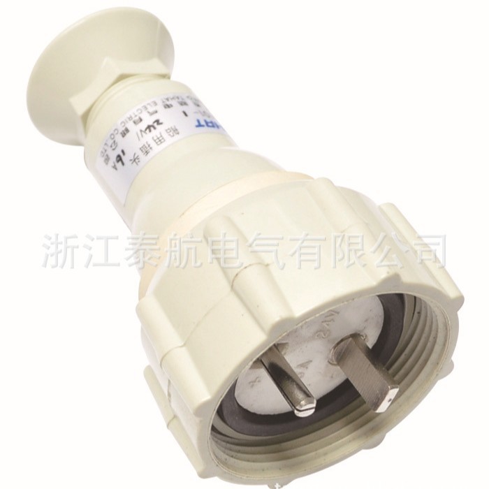厂家供应低价船用插头船用尼龙水密插头型号CTS101-3品质保证
