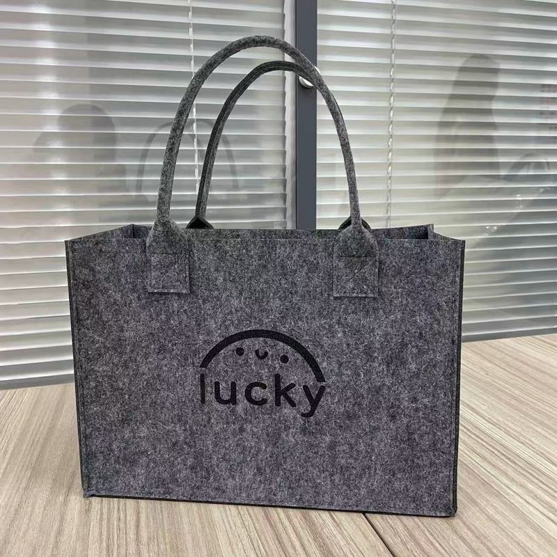 中秋银行保险礼品袋手提袋企业创意托特包广告宣传毛毡包批发定制|undefined
