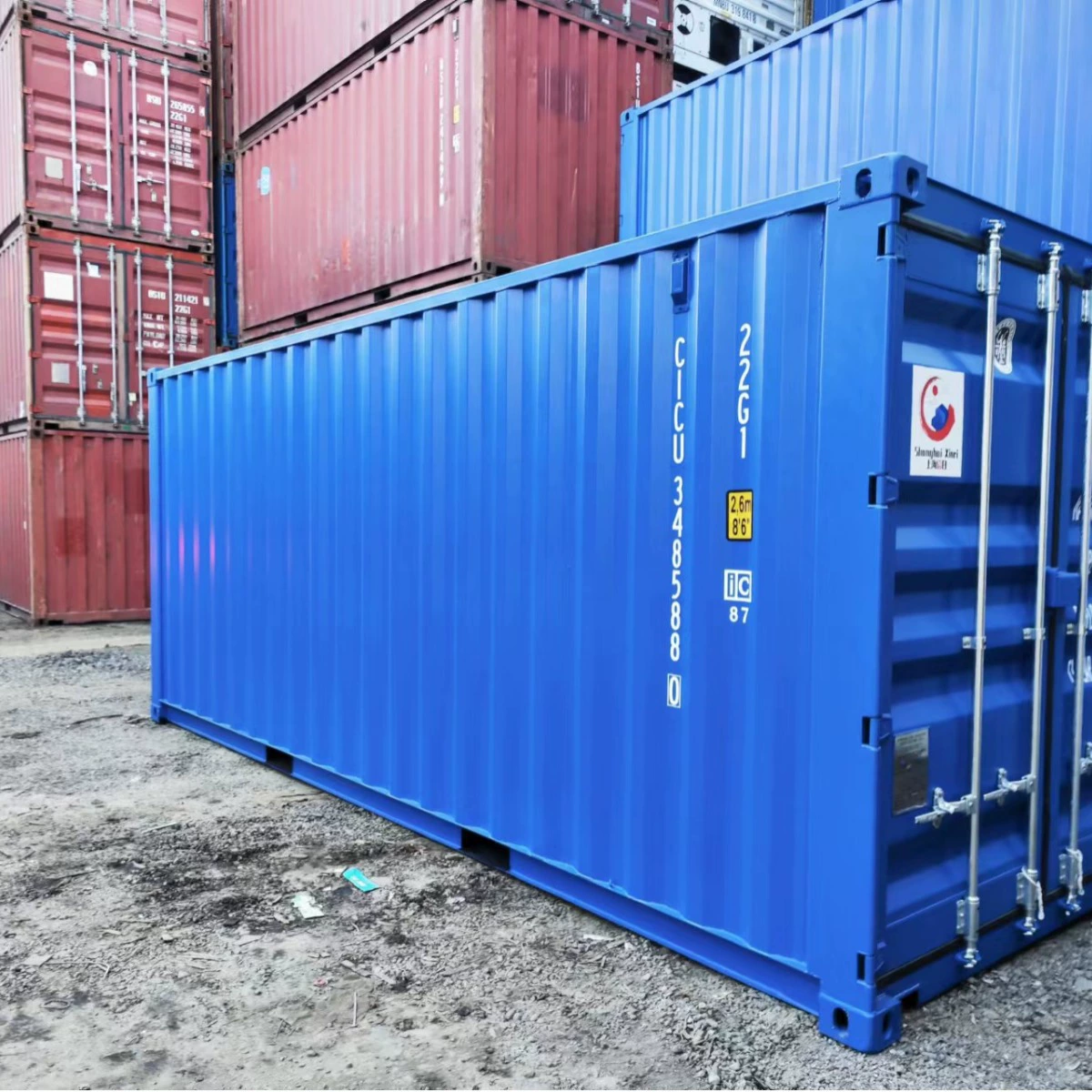 Новый 6 метров 20 футов морской контейнер оптом, второй новый контейнер цена, экспорт подержанных контейнеров