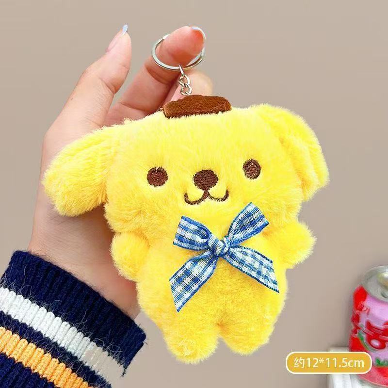 サンリオぬいぐるみ diy ブローチペンダントかわいい漫画メロディー人形ペンダント衣類スカーフアクセサリー|undefined