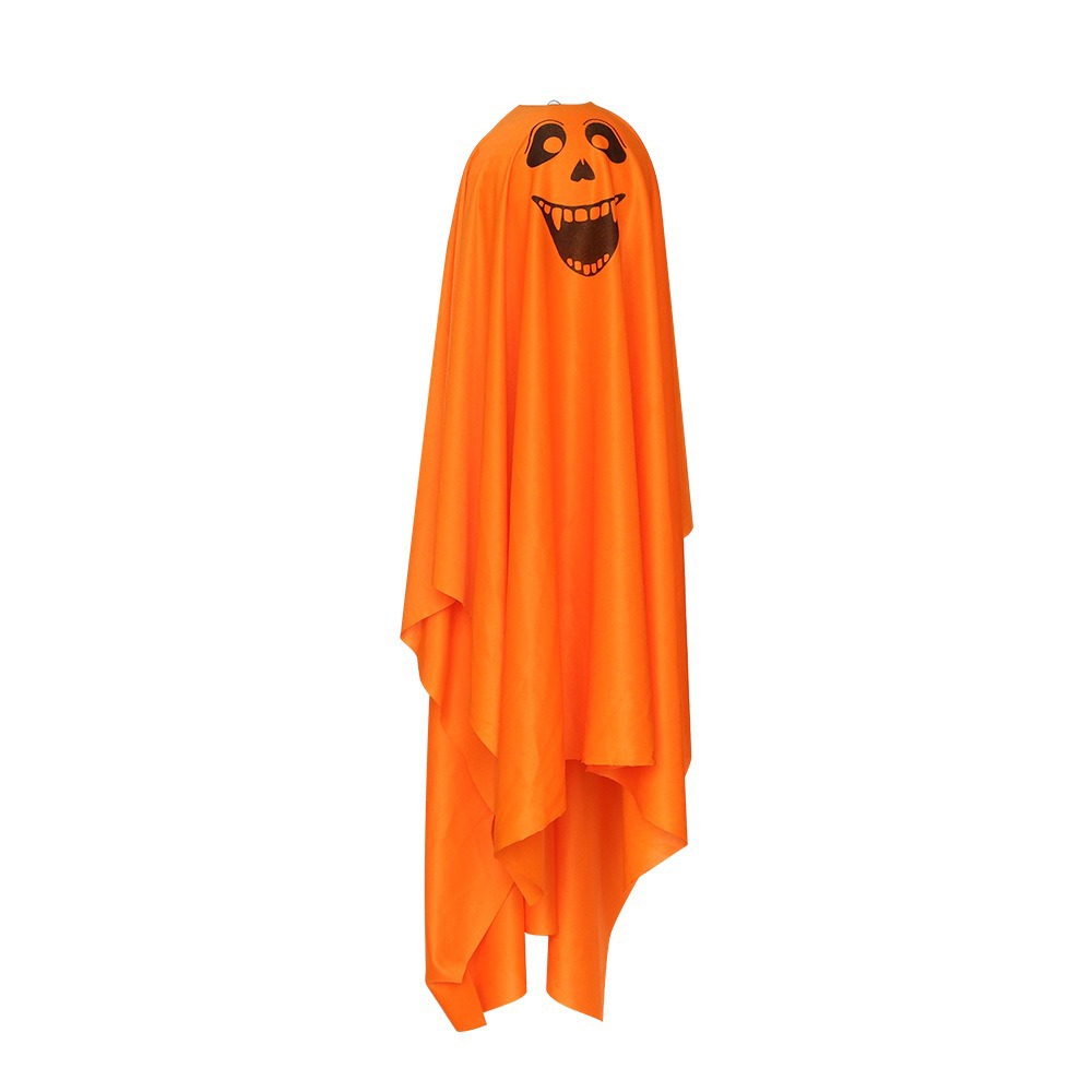 Lámpara fantasma de Halloween LED lámpara decorativa portátil lámpara de calabaza tela luminosa esqueleto lámpara de color fantasma props de fiesta tela colgante
