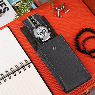 Manufacturer Watch Gift Box Men's Mechanical Watch Storage Bag Protective Cover Velvet Bottom Anti-Scratch Travel Watch Storage Bag