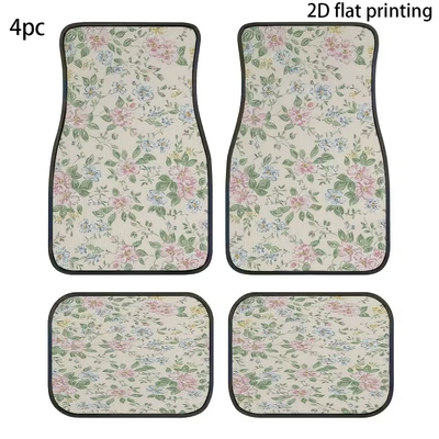 For, Can Be Cut, Wholesale and | Avtomobil döşəmə paspasları - zx-car-floor-mats-simple-04-4570-self-cut-1-piece-of-silk-circle-for-the-front-foot