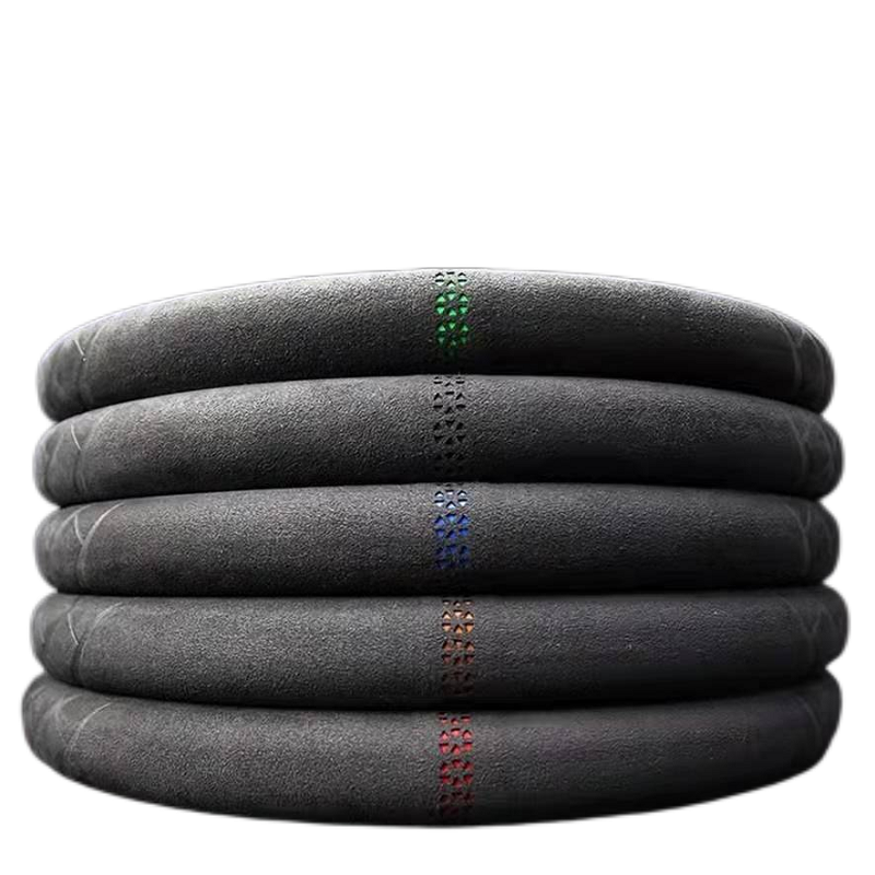 Cross-Border Car Steering Wheel Cover Suede Sweat-Absorbent Anti-Slip Ultra-Thin Handlebar Cover Four-Season Universal Plush Steering Wheel Cover