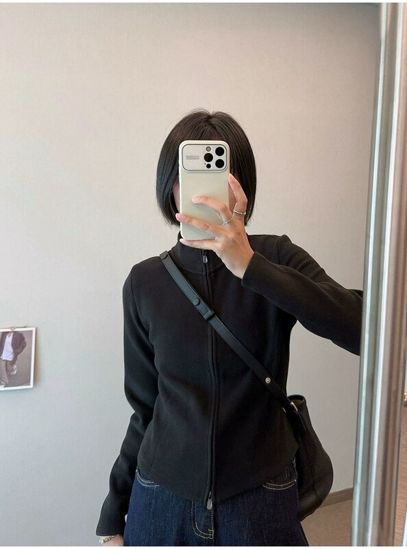 超显身材！超细腻双面科技复合绒石墨烯发热保暖轻便女士夹克外套|undefined