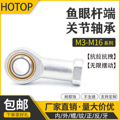 关节杆端内螺纹正反轴承SI/SIL3 5 6 8 10 12 14 16 18 20 22T/K