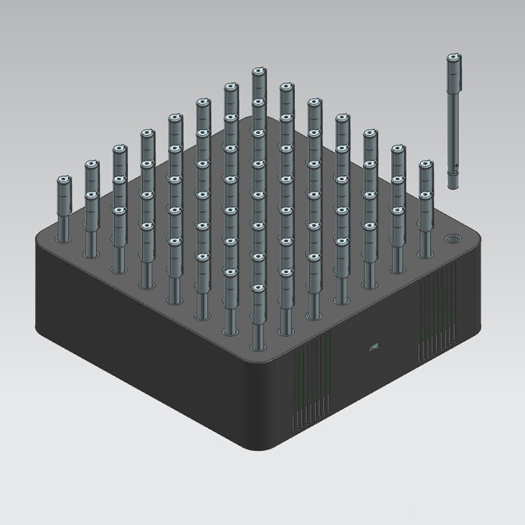 5V Smart Pen Magnetic Charging Box USB Multi-Port Hub 60 Ports 300W 60A Short-Circuit Protection Multi-Port Charging Station
