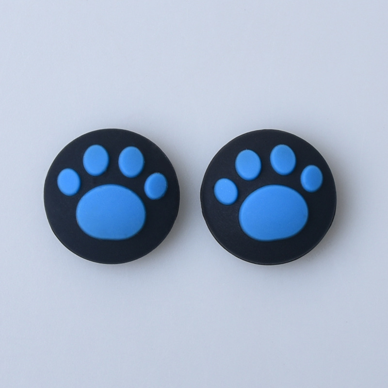 Joycon Rocker Cap interruptor garra de gato tapa de la manija izquierda y derecha Lite garra de gato de silicona protector Rocker cap