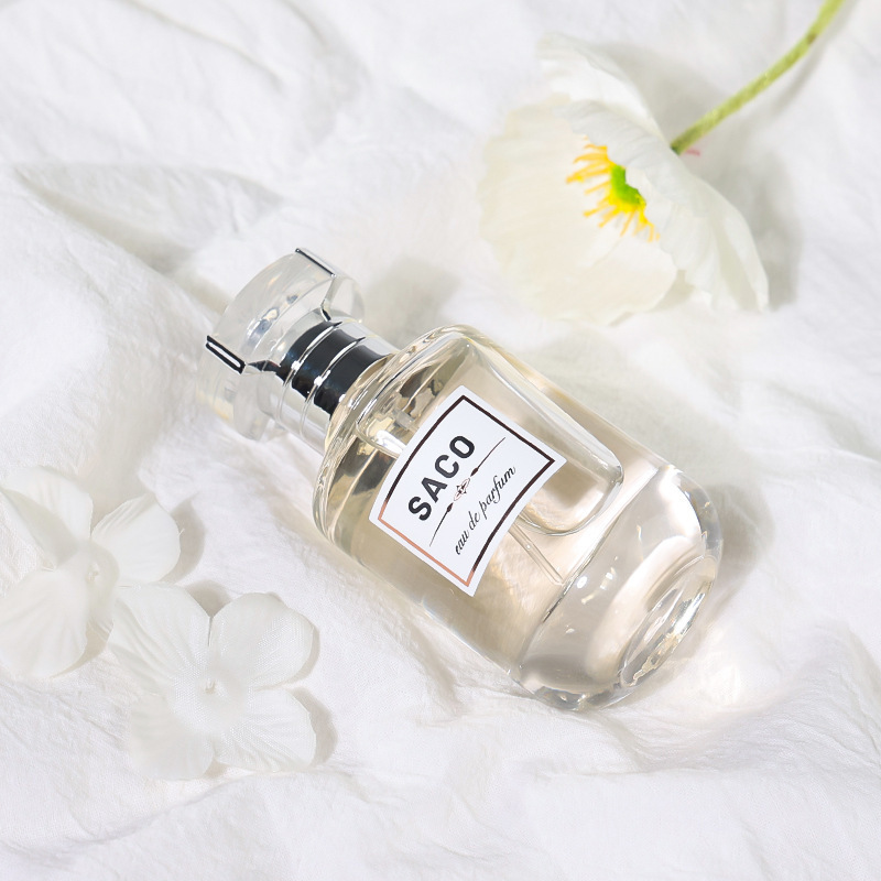 SACO nuevo perfum de mujer en línea, leche de sabón, fragancia duradera, fragancia fresca 50ml al por mayor.
