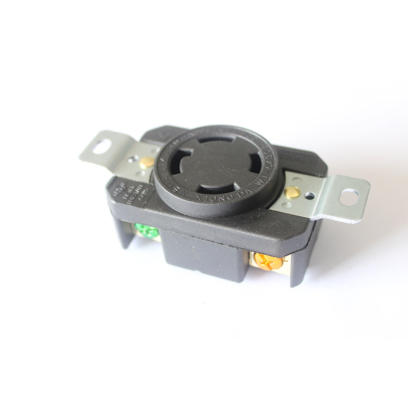 Xiongda/Xiongda Nema L14-30R American Four-Hole Anti-Shedding 30A125V-250V Industrial Socket