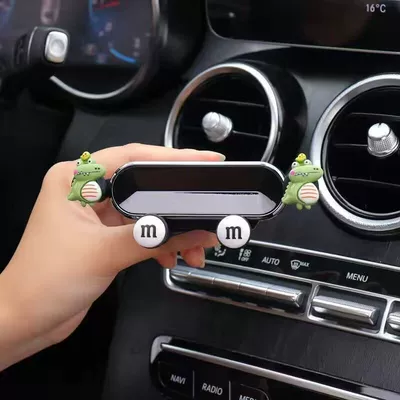 Car phone holder, cartoon – Car phone holder - cute-little-dinosaurmirror-finish-premium-product-standard