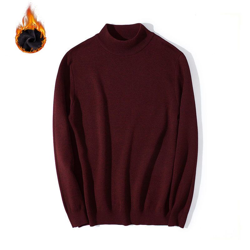 6017 Half-high collar burgundy fleece-lined - M Recommended for 100-115 lbs