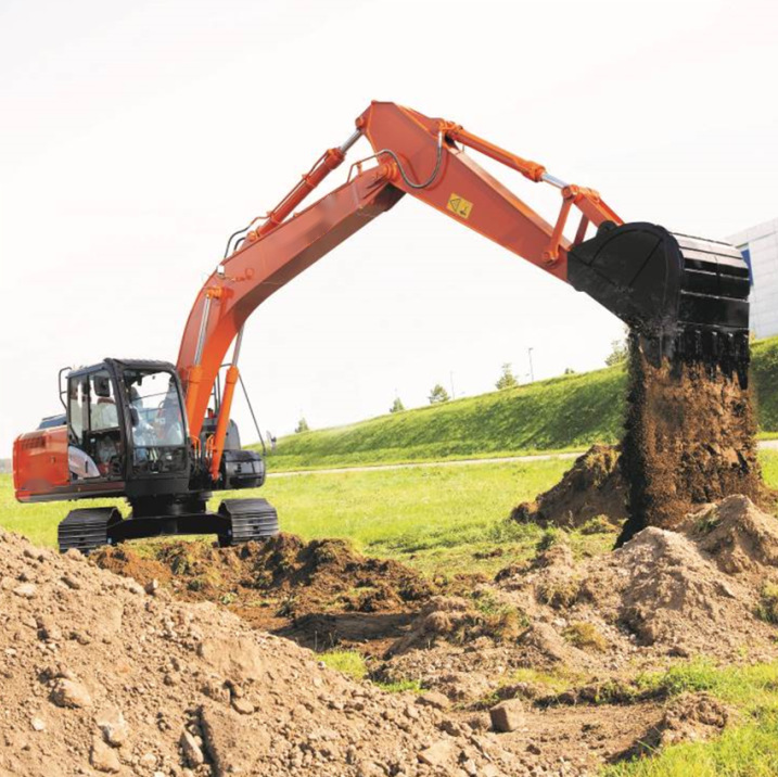 ZX220LC-6A 21400KG 稳定中型履带式液压挖掘机带1.2立方斗