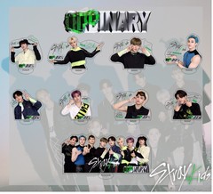 Stray Kids新款(ODDINARY)透明亞克力雙面立牌擺件