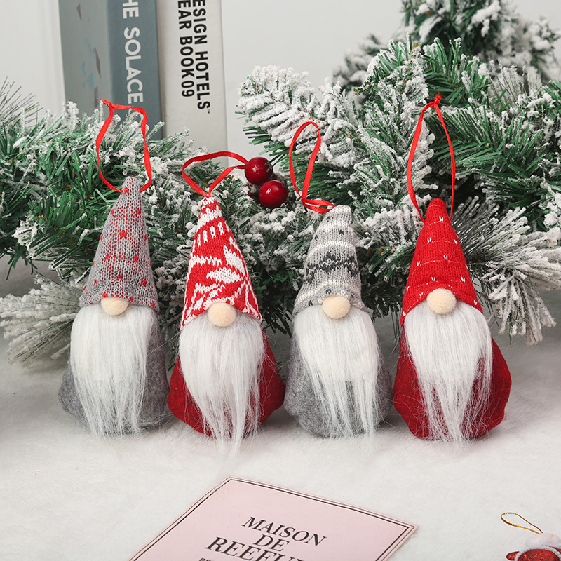 Christmas Cute Santa Claus Nonwoven Party Hanging Ornaments 1 Piece display picture 1