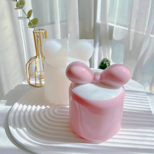 Fat Yaya diy silicone mold cute style super high lens bow new year style silicone mold