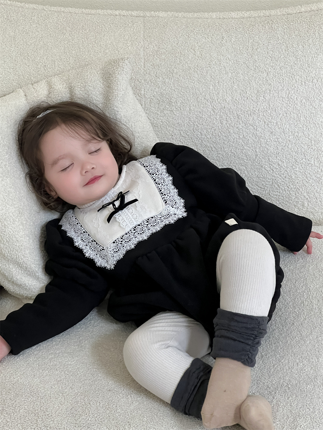 Ropa de invierno para niños, ropa de invierno para niñas, ropa de invierno para niños coreanos, ropa de invierno para bebés con camisa de veludo