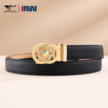 【七匹狼】正品女士皮带针扣时尚商务高雅腰带高档裤带送礼专属